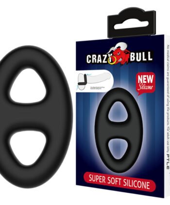 CRAZY BULL - ANILLO DOBLE SILICONA OVALADO