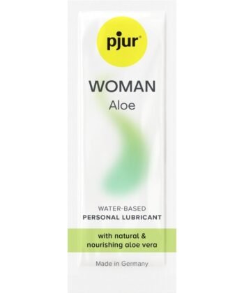 PJUR - WOMAN ALOE LUBRIFICANTE BASE DE GUA 2 ML
