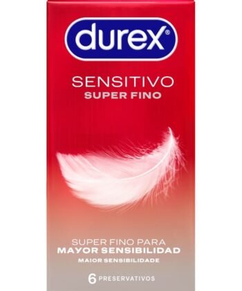 DUREX - SUPER THIN SENSÍVEL 6 UNIDADES