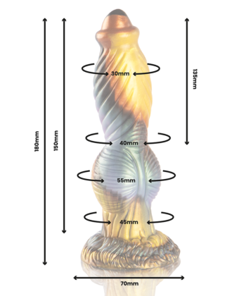 EPIC - PHOENIX DILDO O RESSURGIMENTO DO PRAZER COMANDO À DISTÂNCIA RECARREGÁVEL - Image 4
