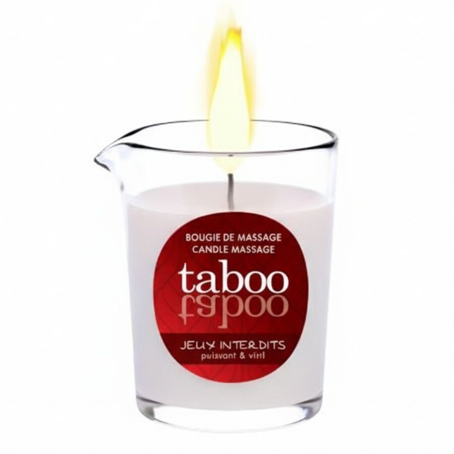 RUF - VELA DE MASSAGEM TABOO PARA ELE JEUX INTERDITS AROMA DE LÍQUEN SELVAGEM - Imagem 2