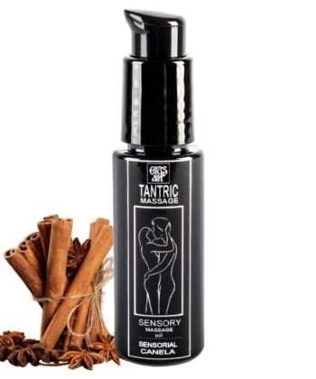 EROS-ART - ÓLEO DE MASSAGEM TÂNTRICA NATURAL E CANELA AFRODISÍACA 30 ML