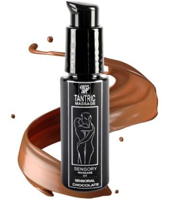 EROS-ART - ACEITE MASAJE TÁNTRICO NATURAL Y AFRODISÍACO CHOCOLATE 30 ML