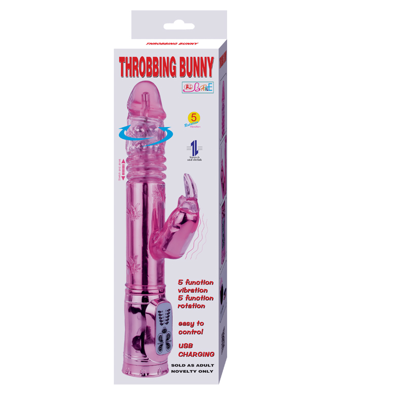 BAILE - ROTADOR THROBBING BUNNY ROSA RAMPANT - Imagem 2