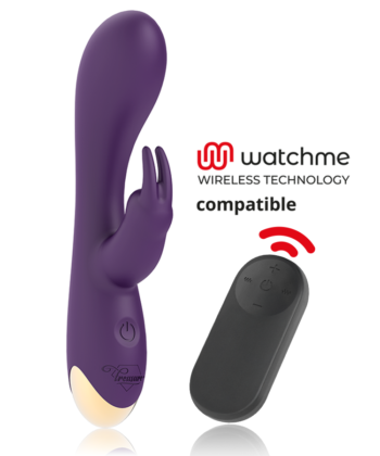 TREASURE - LAURENCE VIBRADOR RABBIT + CONTROLO REMOTO WATCHME