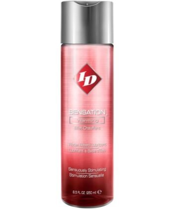 ID SENSATION - LUBRIFICANTE BASE DE GUA COM EFEITO CALOR 250 ML