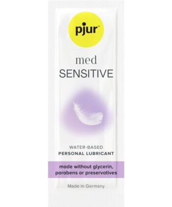 PJUR - MED SENSITIVE GLIDE LUBRIFICANTE BASE DE GUA 2 ML