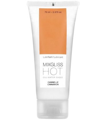 MIXGLISS - LUBRIFICANTE EFEITO CALOR SABOR CANELA 70ML
