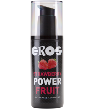 EROS POWER LINE - MORANGO POWER FRUIT LUBRIFICANTE COM FLAVORED 125 ML