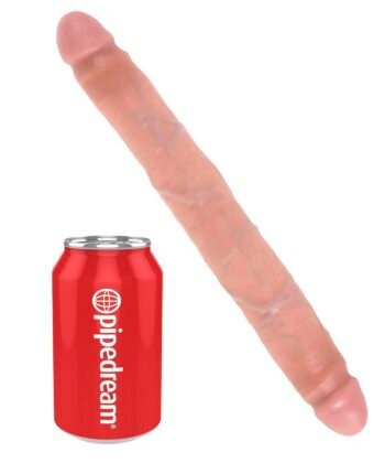 Alternative view of KING COCK - DILDO DOBLE NATURAL 30 CM