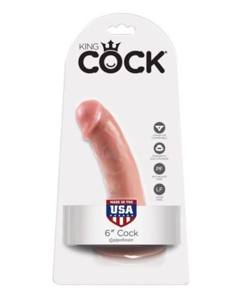 Visão alternativa de KING COCK - 6 CARNE DE DILDO 15.2 CM