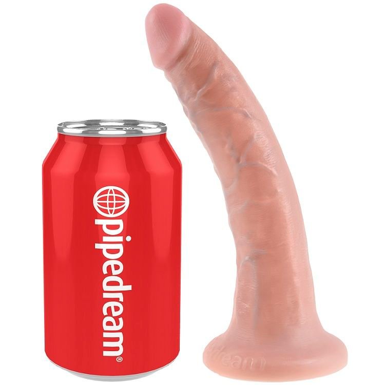 KING COCK - 7 CARNE DE DILDO 17.8 CM - Imagem 4