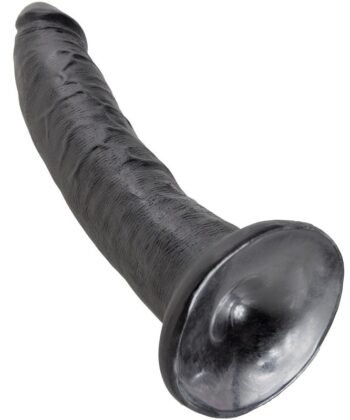 Visão alternativa de KING COCK - DILDO PRETO 17.8 CM