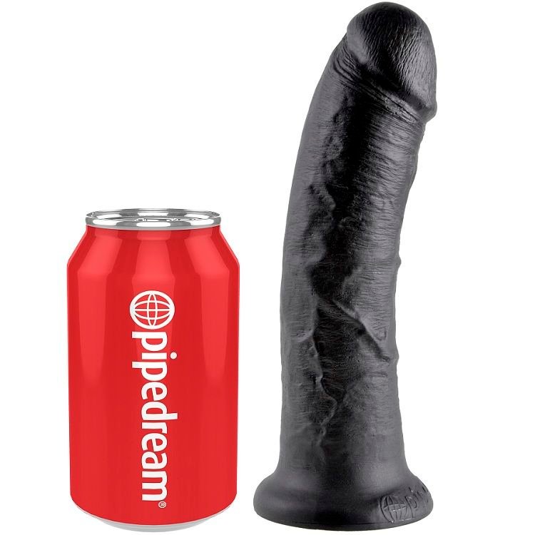 KING COCK - 8 DILDO PRETO 20.3 CM - Imagem 3