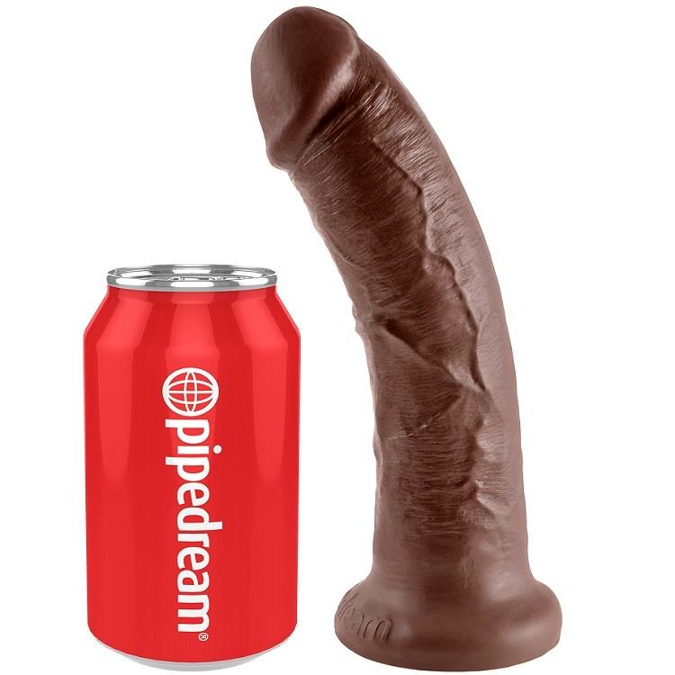 KING COCK - 8 DILDO MARROM 20.3 CM - Image 4
