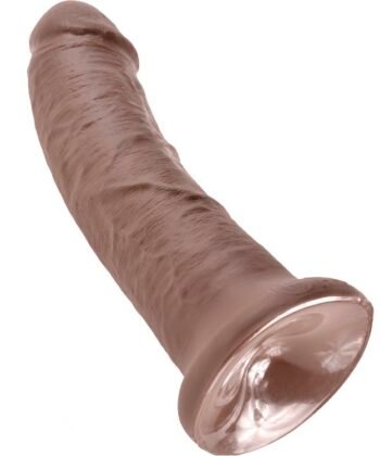 Visão alternativa de KING COCK - 8 DILDO MARROM 20.3 CM