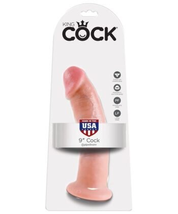 Visão alternativa de KING COCK - 9 CARNE DE DILDO 22.9 CM