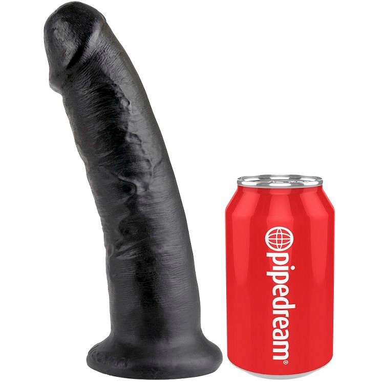 KING COCK - 9 DILDO PRETO 22.9 CM - Image 4