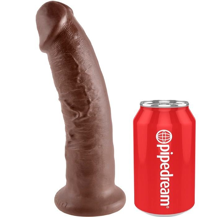 KING COCK - 9 DILDO MARROM 22.9 CM - Image 4