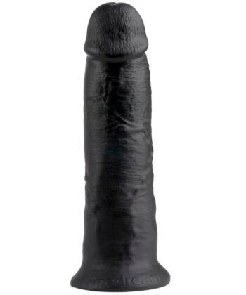 KING COCK - DILDO PRETO 25 CM