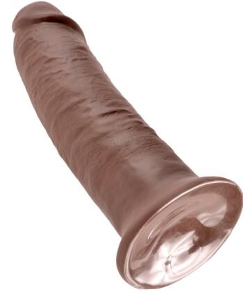 Visão alternativa de KING COCK - 10 DILDO MARROM 25.4 CM