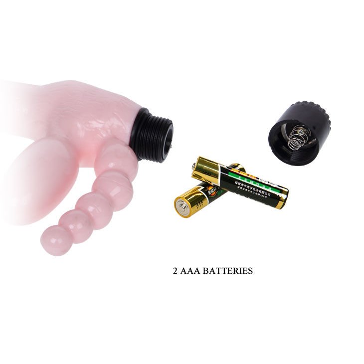 BAILE – STRAP-ON SEM ARNÊS COM VIBRAÇÃO E ESTIMULAÇÃO ANAL 25,4 CM - Image 5