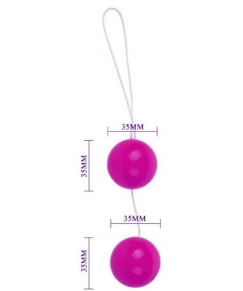 Alternative view of BAILE - BOLAS GÊMEAS LILAS BOLAS CHINESAS UNISEXO