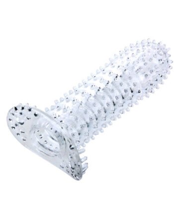 Visão alternativa de BAILE - BAINHA PARA PÉNIS COM PONTOS ESTIMULANTES ROSA 14 CM