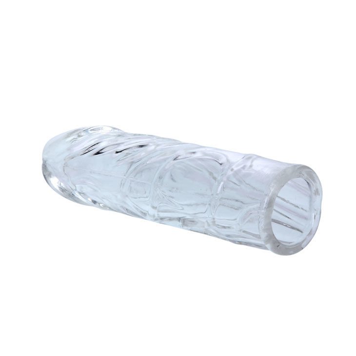 BAILE - CAPA PARA PÉNIS SILICONE TRANSPARENTE 13 CM - Imagem 5