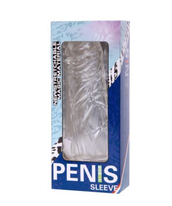 Visão alternativa de BAILE - CAPA PARA PÉNIS SILICONE TRANSPARENTE 13 CM