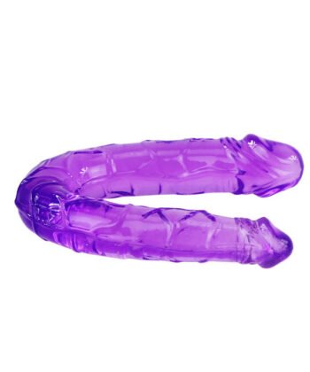 Visão alternativa de BAILE - DILDO DUPLO EM GELÉIA FLEXÍVEL LILS