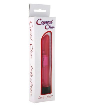 Visão alternativa de SEVEN CREATIONS - CRYSTAL CLEAR VIBRATOR LADY ROSA
