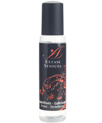 EXTASE SENSUAL - LUBRIFICANTE DE VIAGEM MORANGO 35 ML