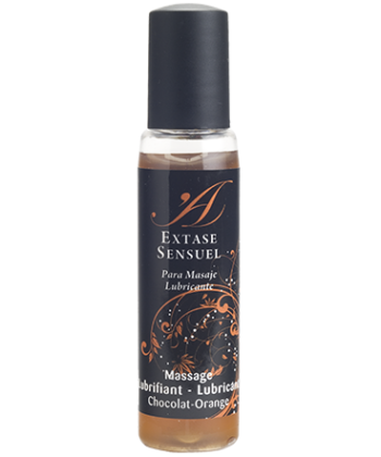 EXTASE SENSUAL - LUBRIFICANTE DE VIAGEM CHOCOLATE E LARANJA 35 ML