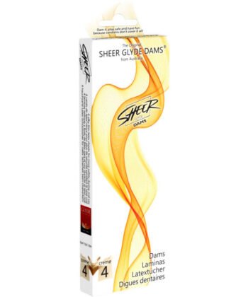 Visão alternativa de SHEER GLYDE - DAMS LÁMINAS LATEX SEXO ORAL VAINILLA