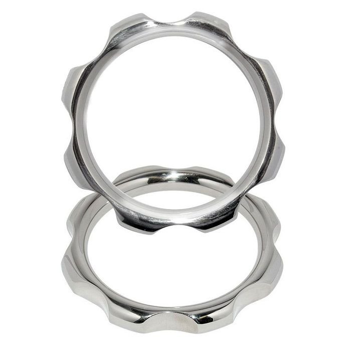METAL HARD - ANEL DE TORQUE DE METAL PARA PÉNIS E TESTÍCULOS 50MM - Imagem 2