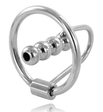 METAL HARD - ANEL DE GLNDULA COM PLUG URETRAL 28MM