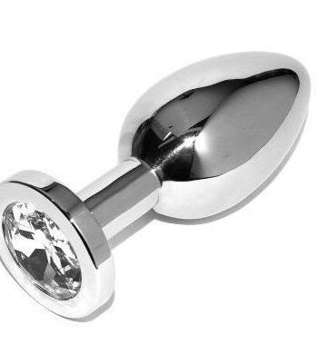 Alternative view of METAL HARD - PLUG ANAL DIAMANTE TRANSPARENTE PEQUENO 5.71CM