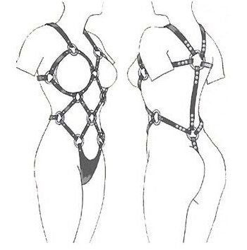 Visão alternativa de LEATHER BODY - STYLING WOMAN