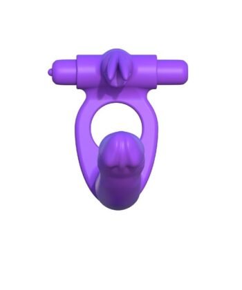 FANTASY C-RINGZ – Vibrador duplo rabbit de silicone - Imagem 3