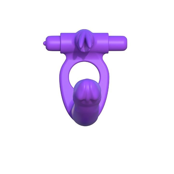 FANTASY C-RINGZ – Vibrador duplo rabbit de silicone - Imagem 3