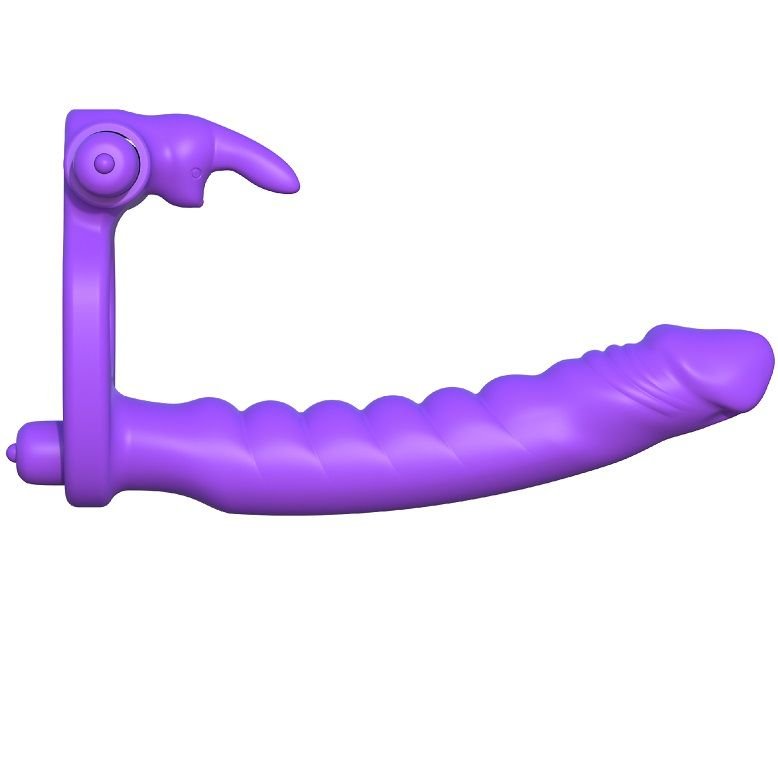 FANTASY C-RINGZ – Vibrador duplo rabbit de silicone - Imagem 2