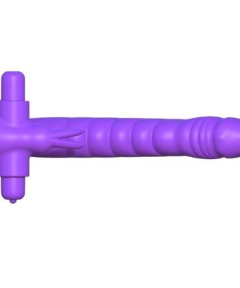 FANTASY C-RINGZ – Vibrador duplo rabbit de silicone