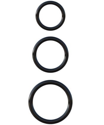 FANTASY C-RINGZ - CONJUNTO DE ESTAMINA DE 3 ANEL DE SILICONE