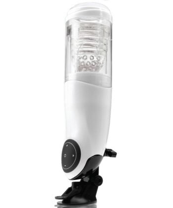 EXTREME TOYZ - PDX MEGA BATOR USB MASTURBADOR MASCULINO VAGINA BRANCO