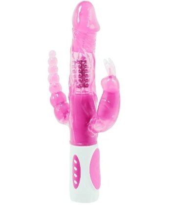 BAILE - PRETTY BUNNY TRIPLE VIBRADOR ROTADOR
