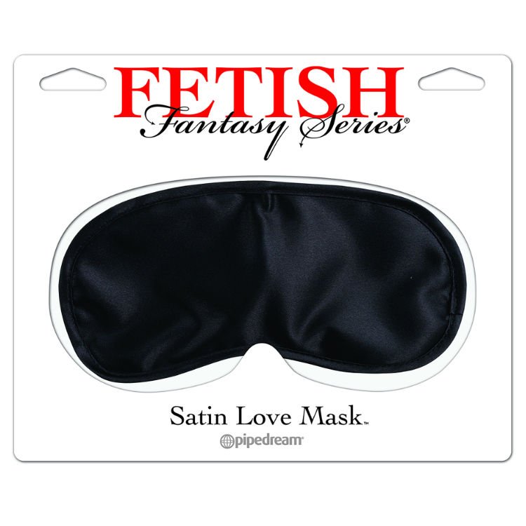 FETISH FANTASY SERIES - MASCARA SATINADA NEGRA - Image 2