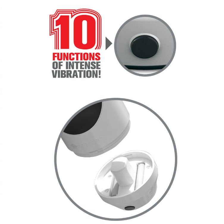 EXTREME TOYZ - PIPEDREAM MEGA GRIP VAGINA MASTURBADOR VIBRADOR - Image 5