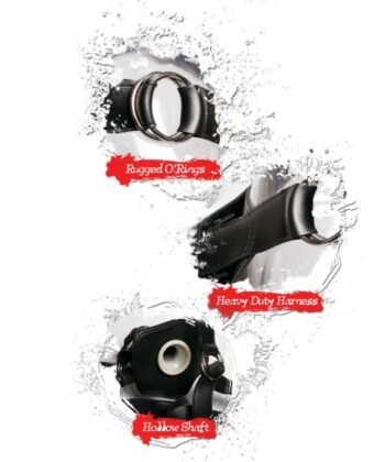 Visão alternativa de FETISH FANTASY EXTREME - HOLLOW STRAP-ON BLACK