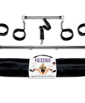FETISH FANTASY SERIES - CONJUNTO SPREAD EM BAR E CUFF
